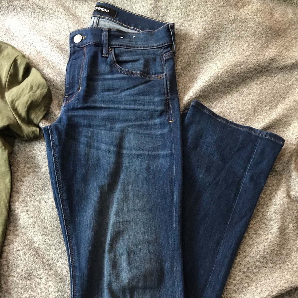 Express Barely Boot Midrise Jean NWOT